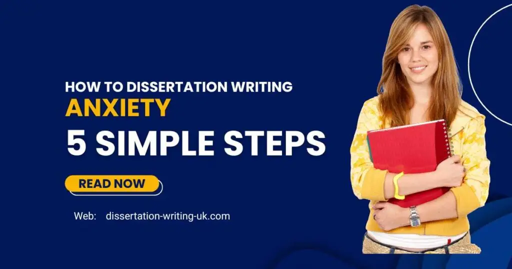how to overcome dissertation writing anxiety