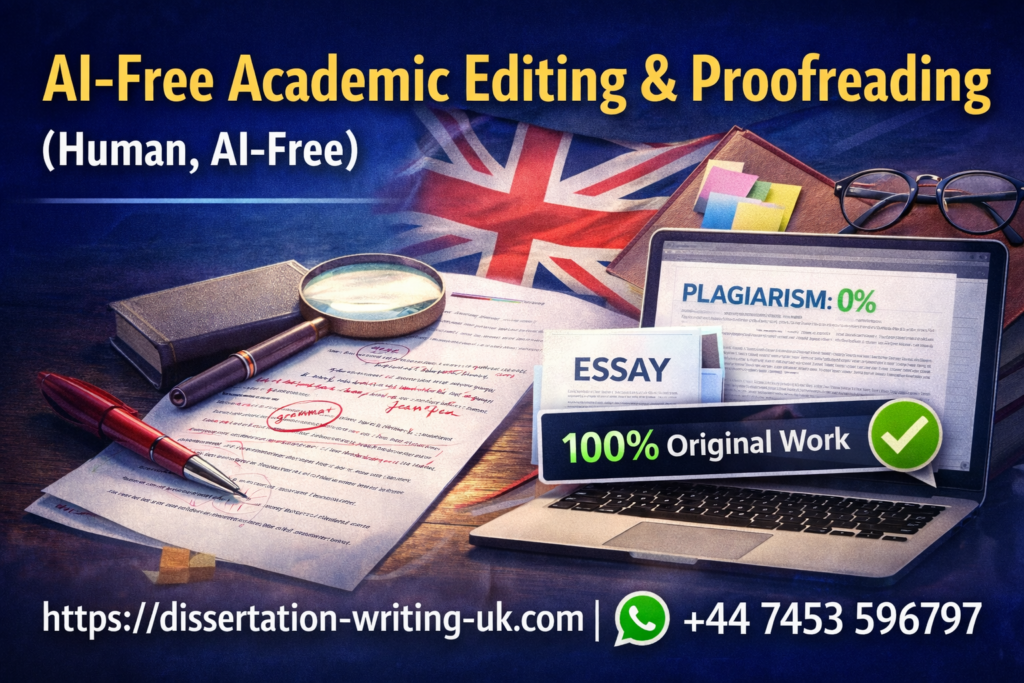 Get professional help to avoid Generative AI in UK Coursework