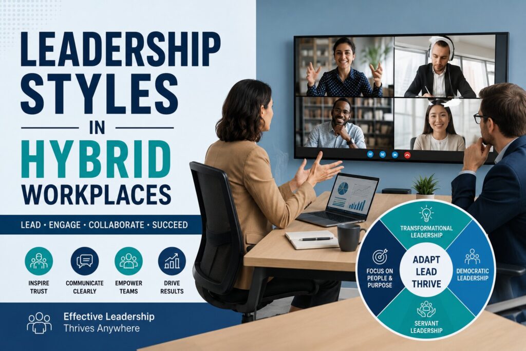 Leadership Styles in Hybrid Workplaces